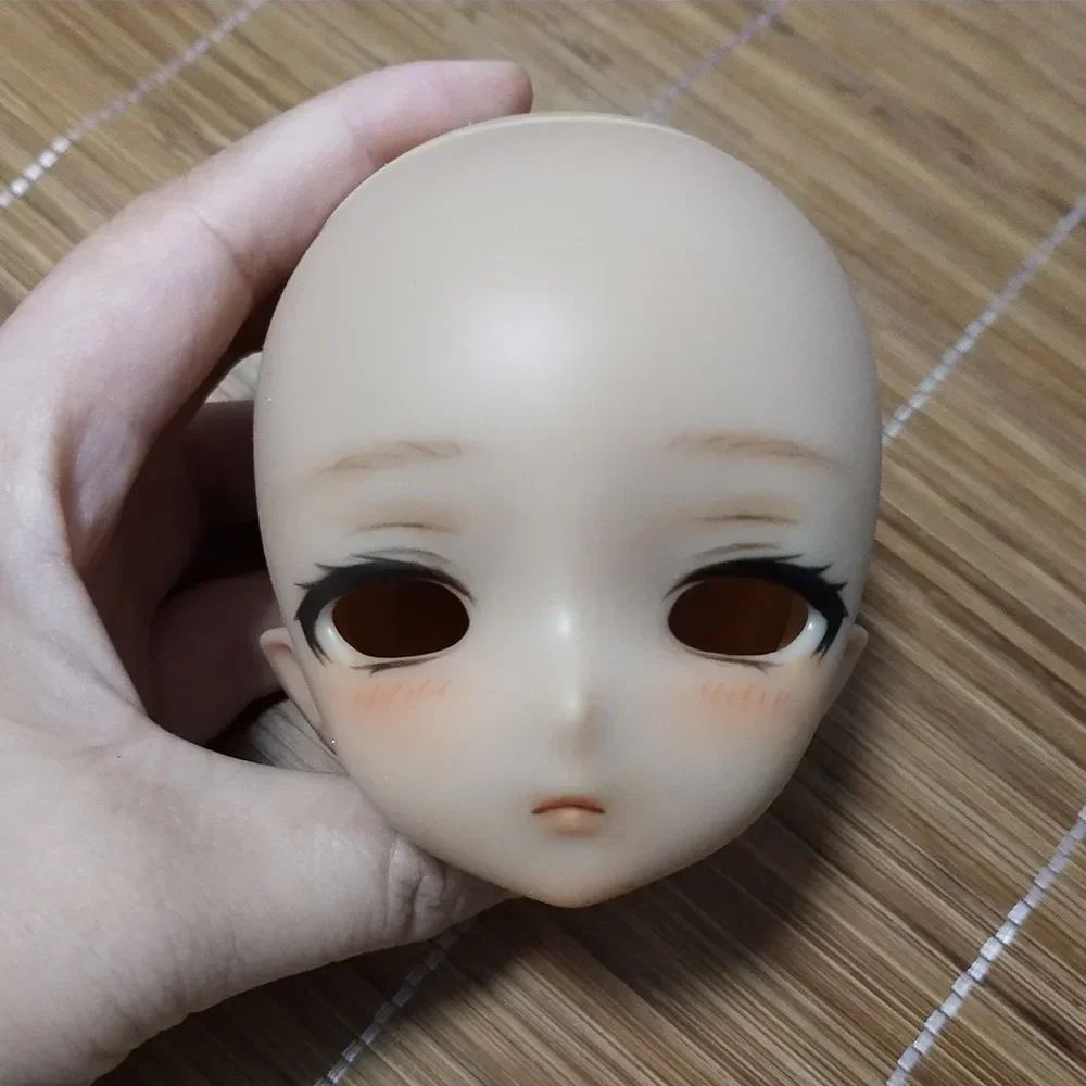 (Customized) 2025 New 1/4 Imomodoll Makeup Doll's Head White/Tan Skin Customized Makeup Doll Head