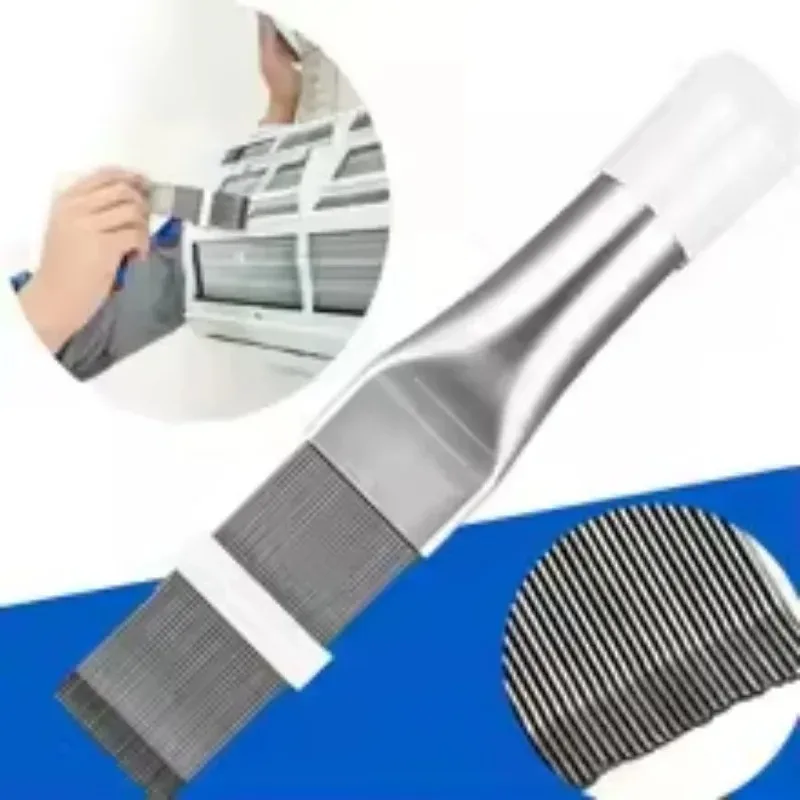 Air Conditioner Heat Sink Comb, Stainless Steel Condenser Heat Sink Brush, Heat Sink Comb, Maintenance and Cleaning Tool