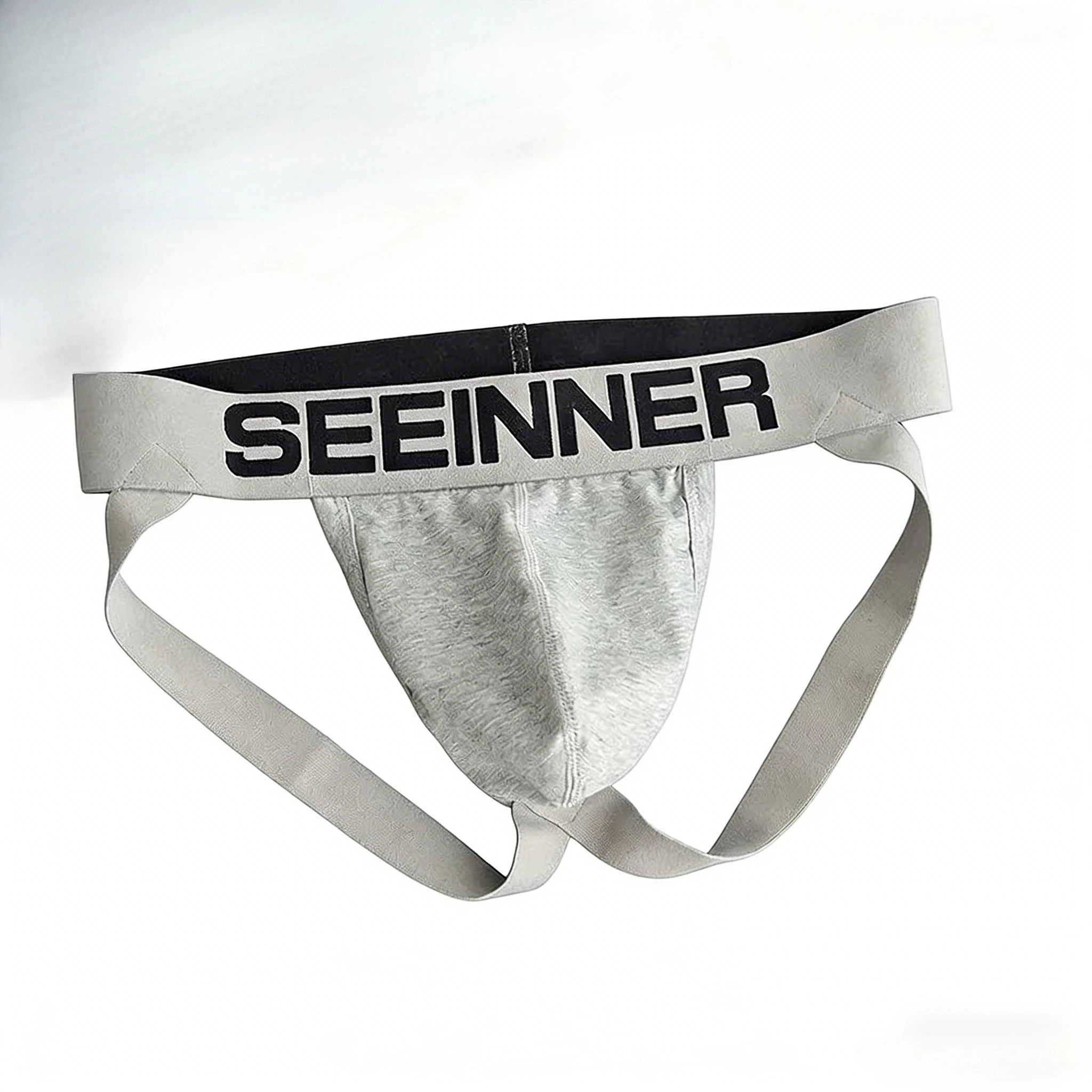 

Men's Erotic Underwear Gay Sexy Low Waist U Convex Pouch Jockstrap Youth Stretchy Cotton Breathable Comfortable Thong Underpants