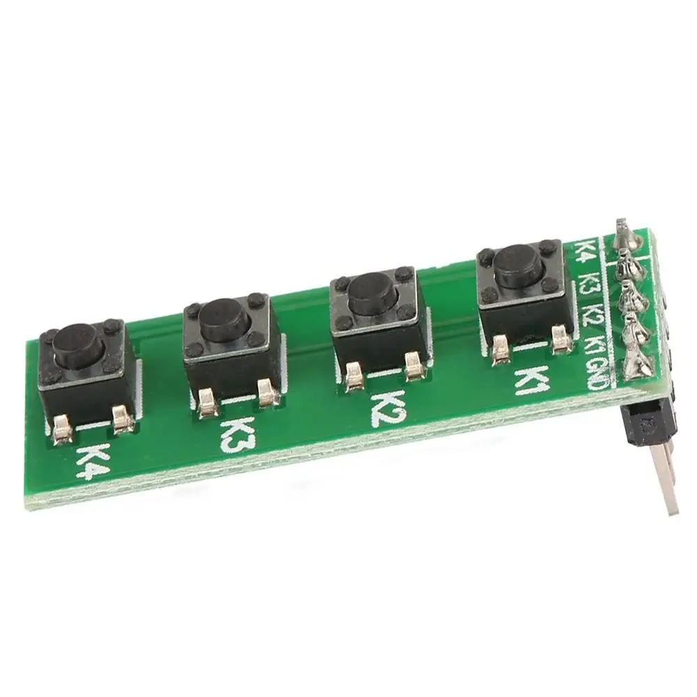 Control Universal 4 Key Keyboard Module Industrial Grade Push Button Switch Module Keyboard Board DIY Projects