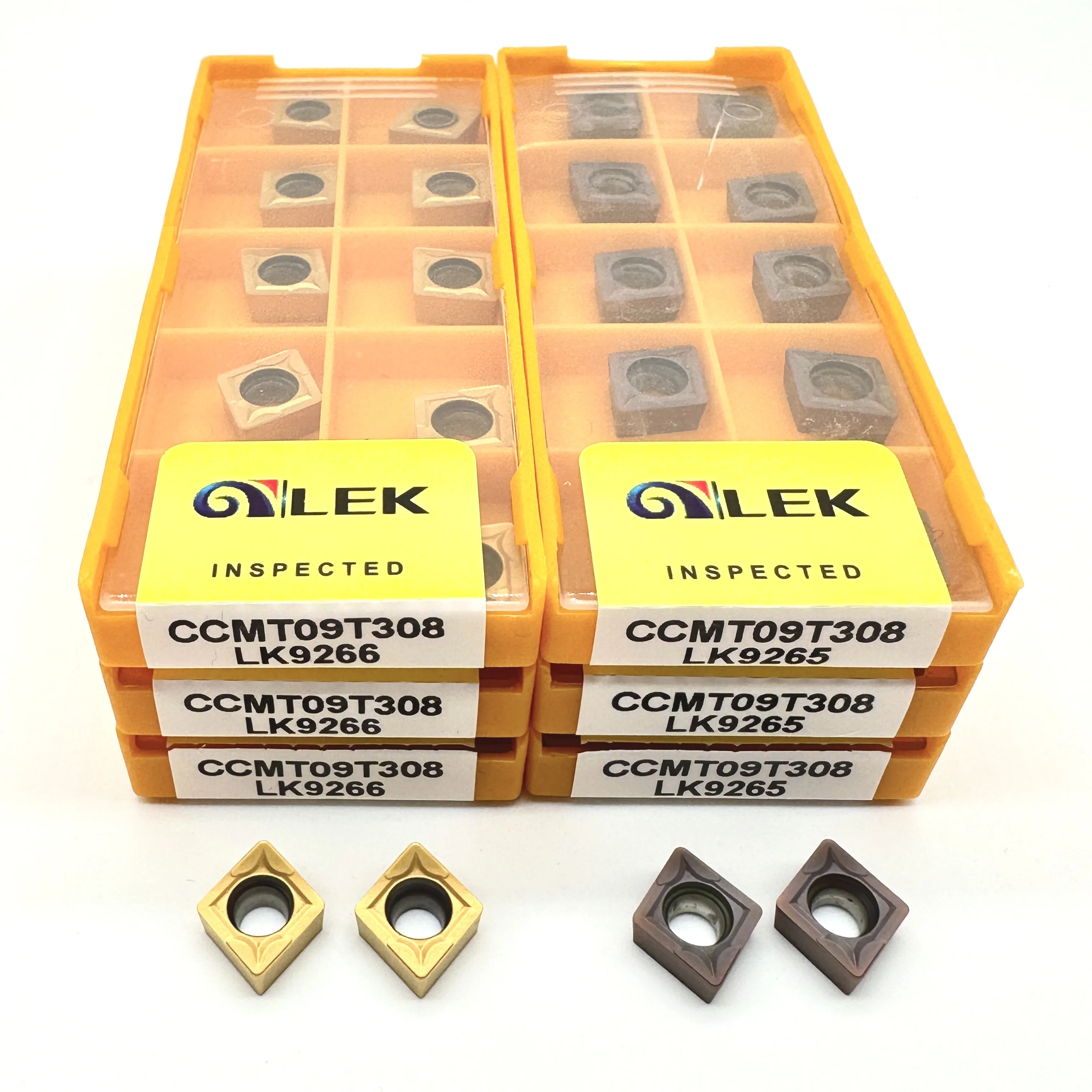 CCMT09T304 CCMT09T308 LK9265/LK9266 كربيد إدراج أداة تحول داخلية مخرطة CNC تحول إدراج أدوات القطع عالية الجودة
