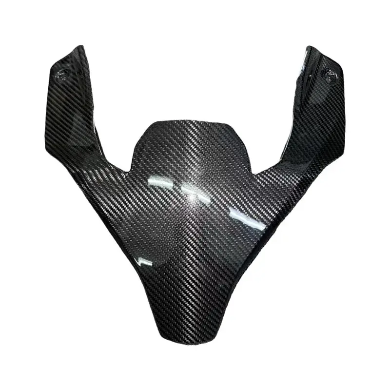 

ABTC-For BMW F900XR 2020-2024 Compatible Carbon Fiber Upper Headlight Cover Protector Motorcycle Front Fairing Accessories