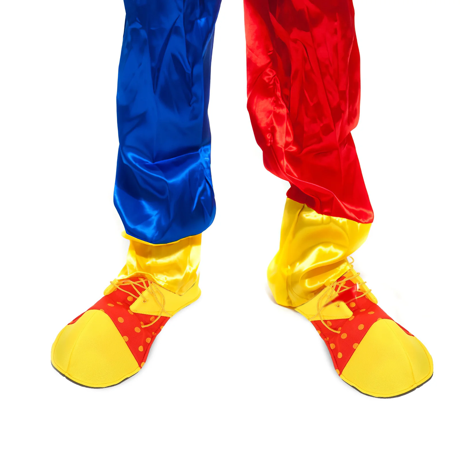 

1Pair Large Clown Shoes Classic Halloween Clown Cosplay Shoes Funny Party Performance Supplies Halloween Supplies