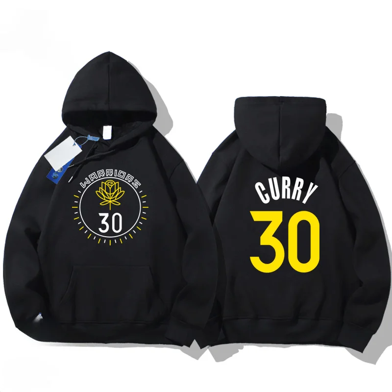 American Basketball Superstar Curry City Edition Sweatshirt Autumn And Winter Long Sleeved Hoodie Men Women Street Fashion Top