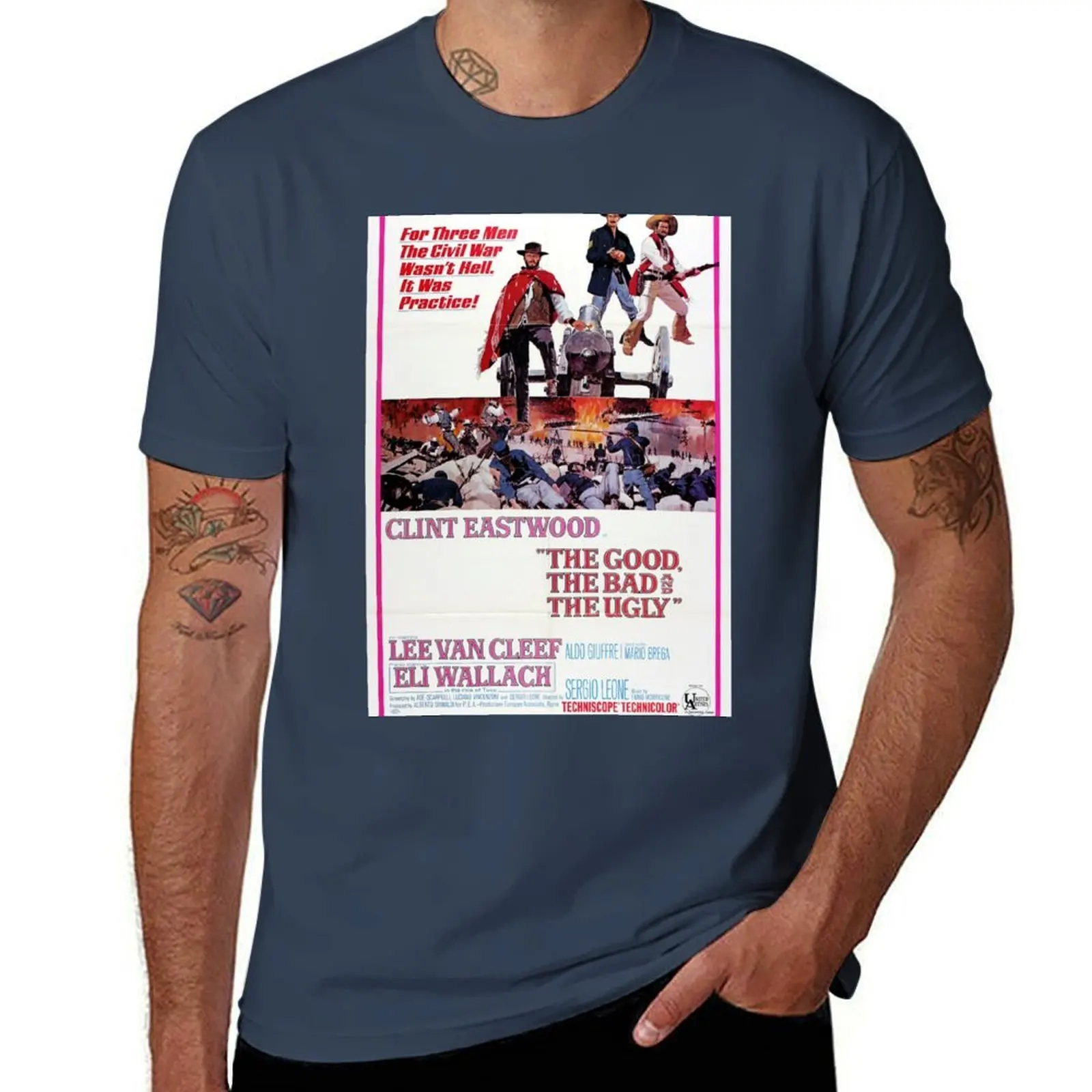 The Good The Bad And The Ugly T-Shirt Casual Streetwear Short Sleeve Tee