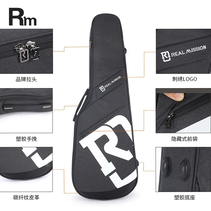 Good Quality Guitar Pick Holder Case For Sale Anti-collision Stylish Portable Guitar Gig Bag High-grade Electric Guitar Bass Bag