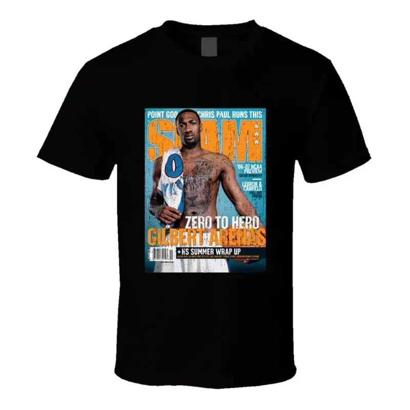 Slam Magazine Issue 102 Gilbert Arenas Popular Basketball Grunge Look T ...