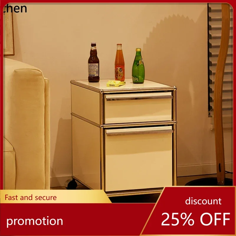 CZ module dining side living room locker stainless steel chest simple storage side cabinet