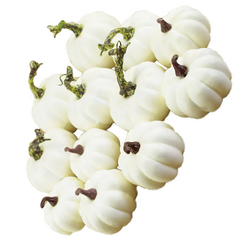 هالوين الاصطناعي رغوة صغيرة القرع الكتابة على الجدران محاكاة صورة الدعائم ديكور المنزل الطرف 6 قطع