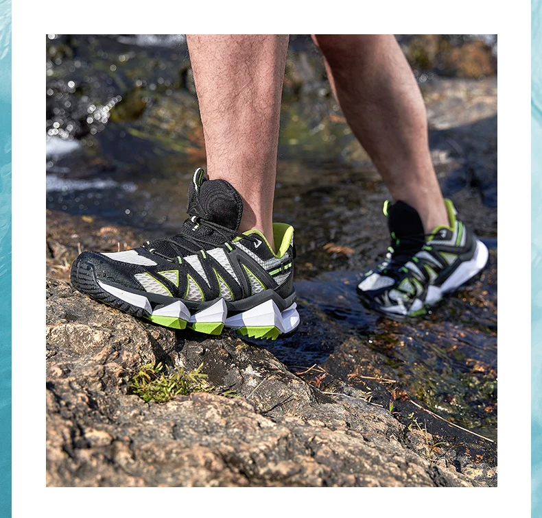 RAX Neue rutschfeste, atmungsaktive Watschuhe, Wanderschuhe, Bergsteiger-Sneaker, Offroad-Laufschuhe, schnell trocknende Outdoor-Wasserschuhe – Detail 14