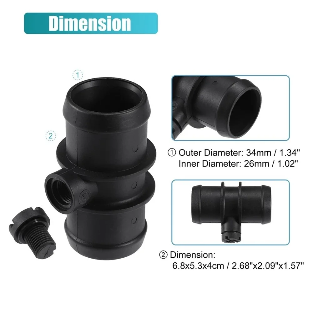 For Car Engine Maintenance Coolant Hose Connector Auto Coolant Adapter Factory Specification Design Stable Performance