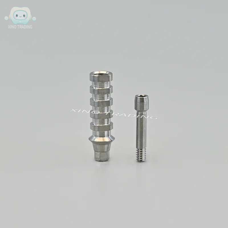 Osstem Compatible Multi-unit Temporary Abutment Multi Ti-Temp Cylinder Multi-unit Screw Titanium Material Metal Metal Product