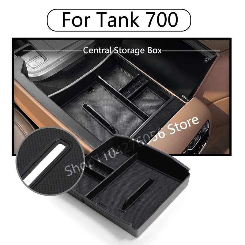 

For Great Wall Tank 700 Car Center Console Armrest Storage Box Organizer Interior Accessories Stowing Tidying Car Accessories