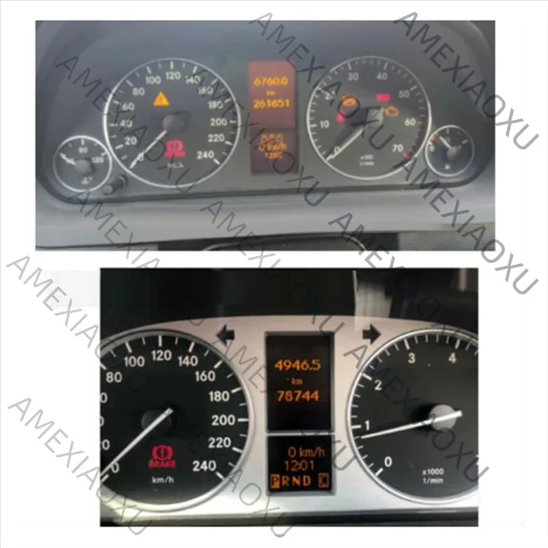

AMEXIAOXU Car Instrument Cluster LCD Display Component For Mercedes Benz A B Class W169 W245 2004-2012 Speedometer Dashboard Sc