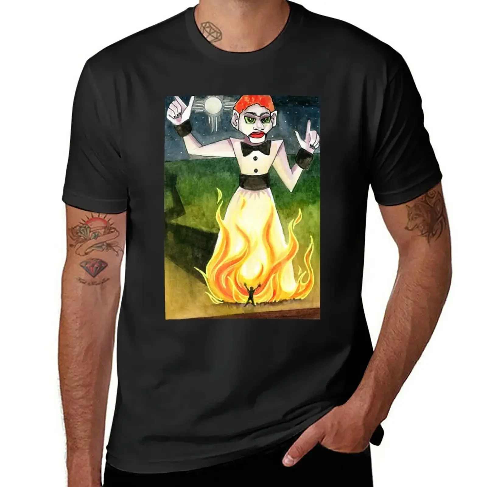 Zozobra T-Shirt customs design your own for a boy anime Men's t-shirts