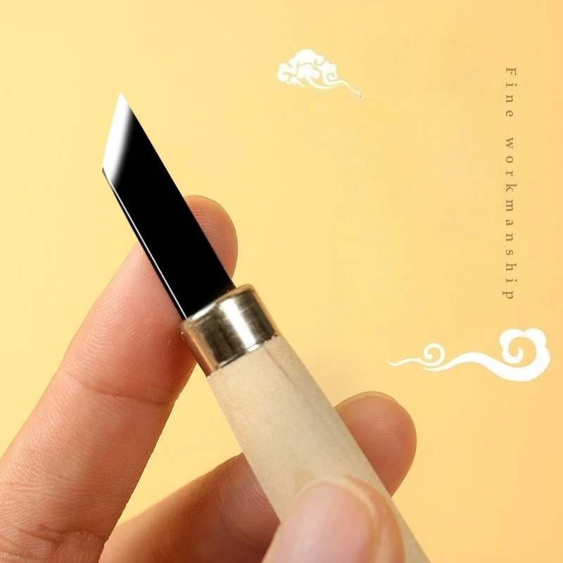 متعددة الوظائف اليدوية قطع الخشب طقم السكاكين المطاط ختم نحت سكين المستخدمة لختم النقش قطع الورق الجص المطاط الختم #3