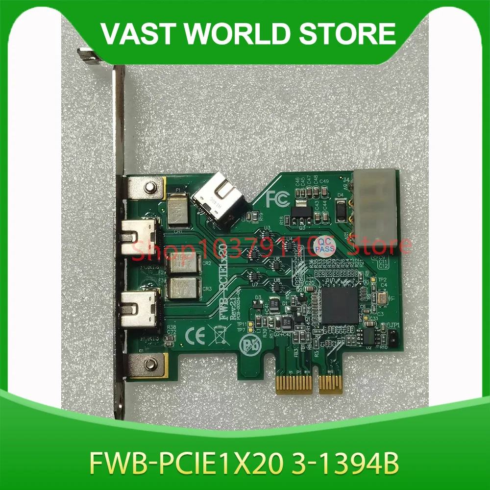 Industrial vision camera image acquisition card FWB-PCIE1X20 3-1394B