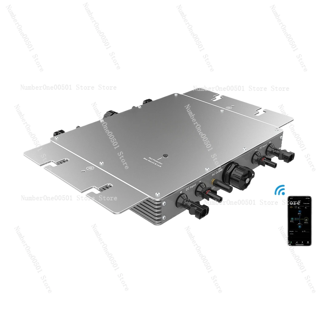 عاكس متصل بالشبكة WVC-1400W عاكس صغير متصل بالشبكة الشمسية، تحديد تلقائي أ