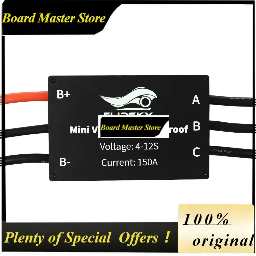 BoMaSFlipsky Ip68 Waterproof Esc Electronic Speed Controller Mini Fsesc6.8 Plus Based On Vesc6 150a For Efoil Ejet / Boat Esurf