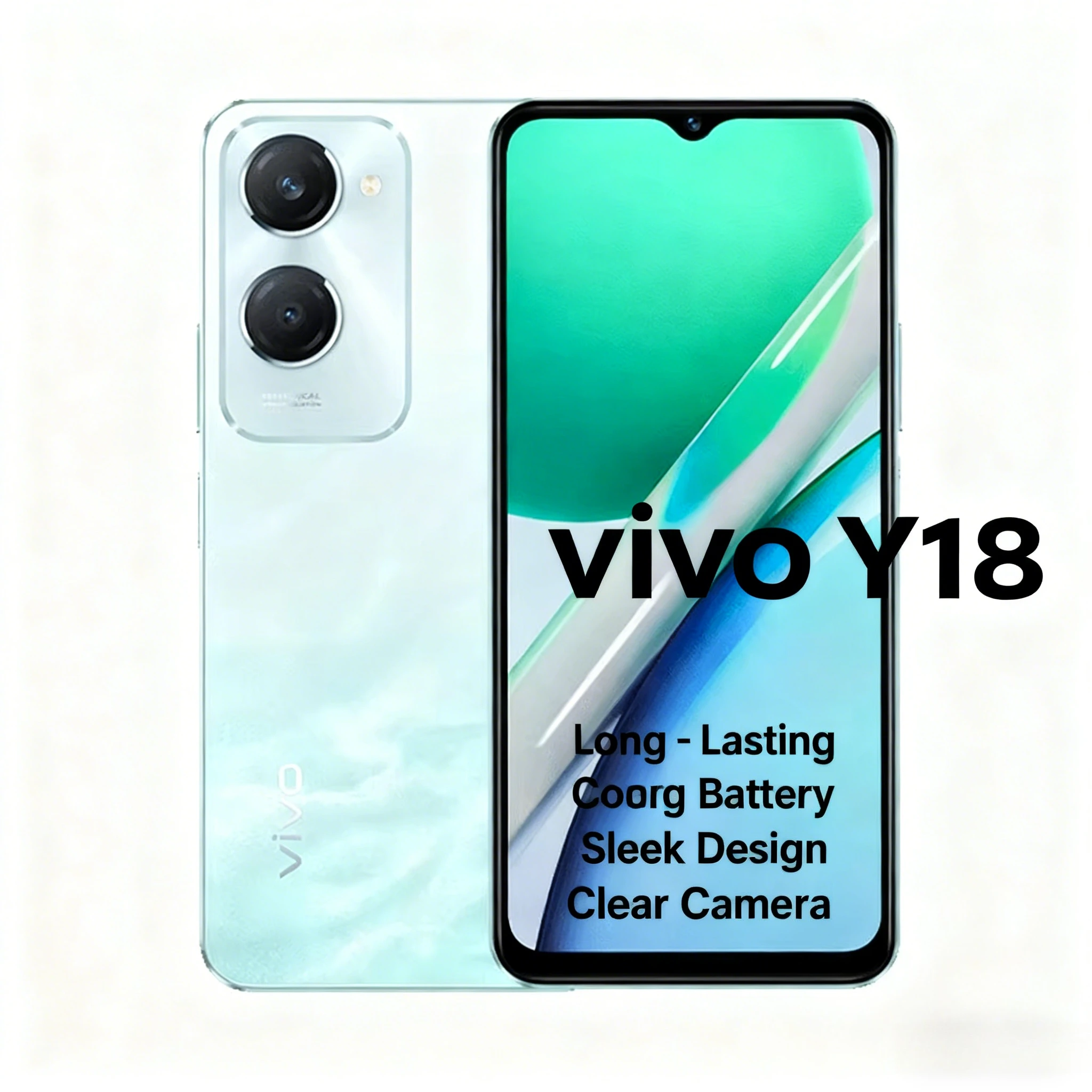 هاتف ذكي Vivo Y18 كاميرا 50 ميجابكسل 90 هرتز 840 شمعة عرض أشعة الشمس بطارية 5000 مللي أمبير في الساعة 128 جيجابايت تخزين قابل للتوسيع هواتف محمولة هاتف ذكي #3