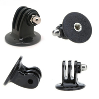 Accessories Kit for Action Camera Accessory Quick Release Buckle Tripod Mount for Gopro Hero 13 12 11 10 9 8 7 6 5 4 3 Black