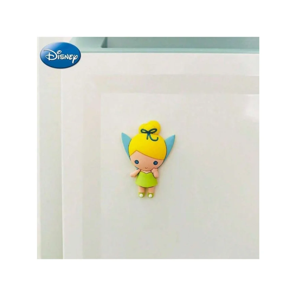 1PC ディズニー公式ライセンスティンカーベル 3D フォームマグネットかわいい漫画冷蔵庫マグネットキッチン本棚装飾用