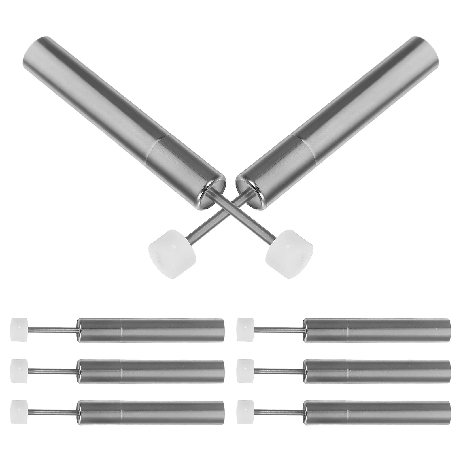 

Soft Close Dampers 8pcs for Dustbin Lid Hydraulic Buffer Hinge Slow Closing Mechanism for Home Office Garbage Can Dampers