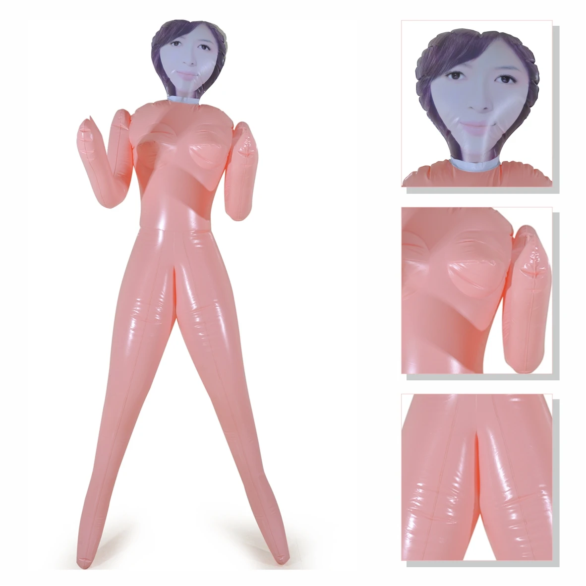 Blow Up Male And Female Inflatable Dolls, Taking Pictures, Large Inflatable Models, Party Decoration Gifts, Silicone Humanoid view 5