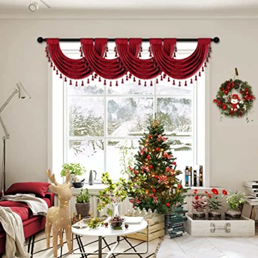 

Набор из 4-х ковриков Chenille Waterfall SwaVnces для гостиной и кухни, цвет Bur Red, 30 дюймов (Ш) x 22 дюйма (Д)