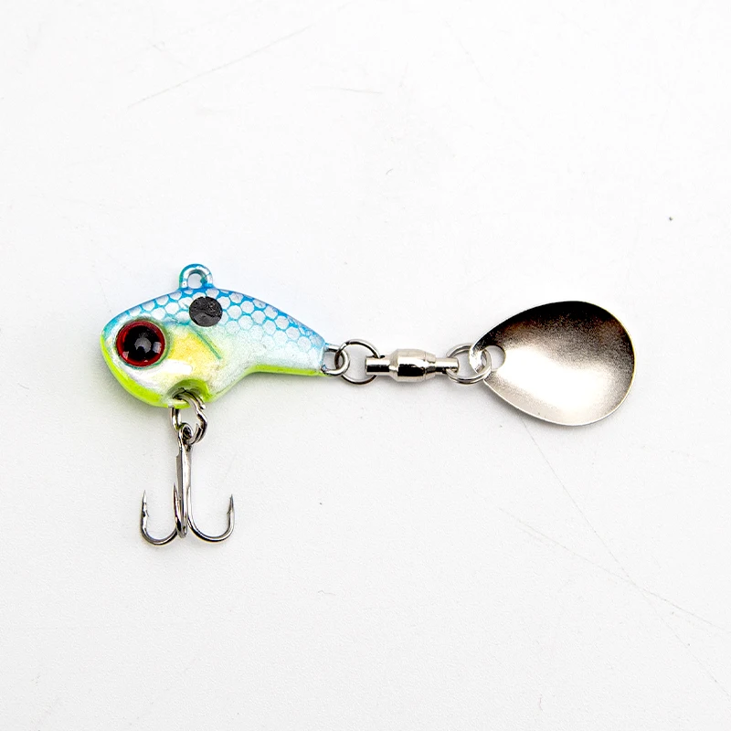 Topline Tackle Fishing Lure Tail Spinner Mini Metal ViB Wobbler Baits 6g 10g 15g 21g 28g Spoon Baits Jig Spinner Fishing Tackle