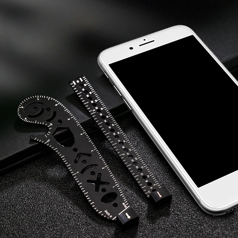 مسطرة رسم بوصلة متعددة الوظائف من الفولاذ المقاوم للصدأ، لوحة رسم مغناطيسية، لوحة رسم دائرية مساعدة إبداعية