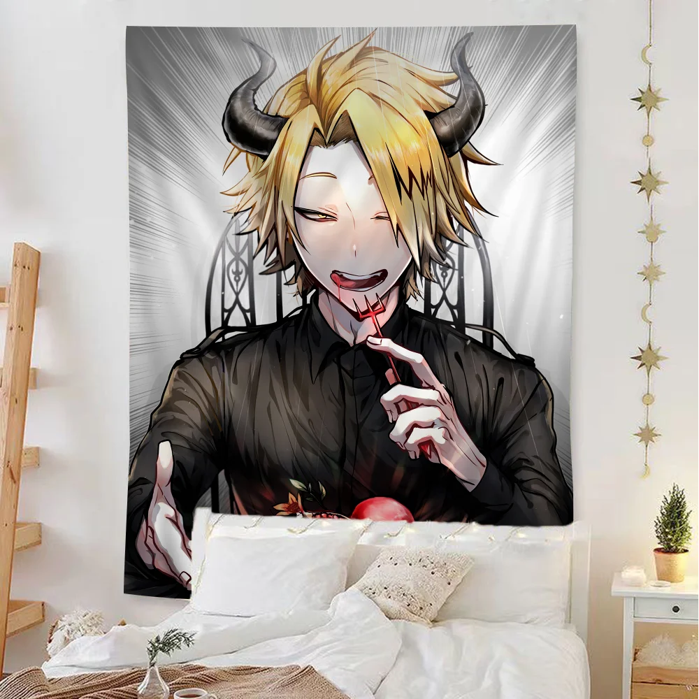 My Hero Academia Kaminari Denki Hanging Bohemian Tapestry Home Decoration Hippie Bohemian Decoration Divination Wall Home Decor