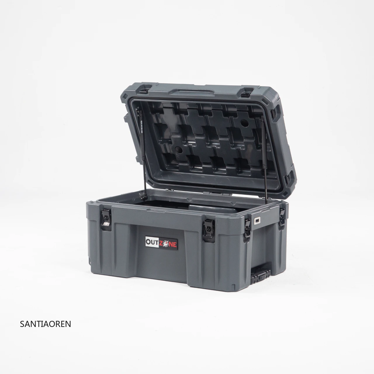 

2025Rigid High-Quality 80L Toolbox Custom Logo Rotoplastic for Auto Parts Storage