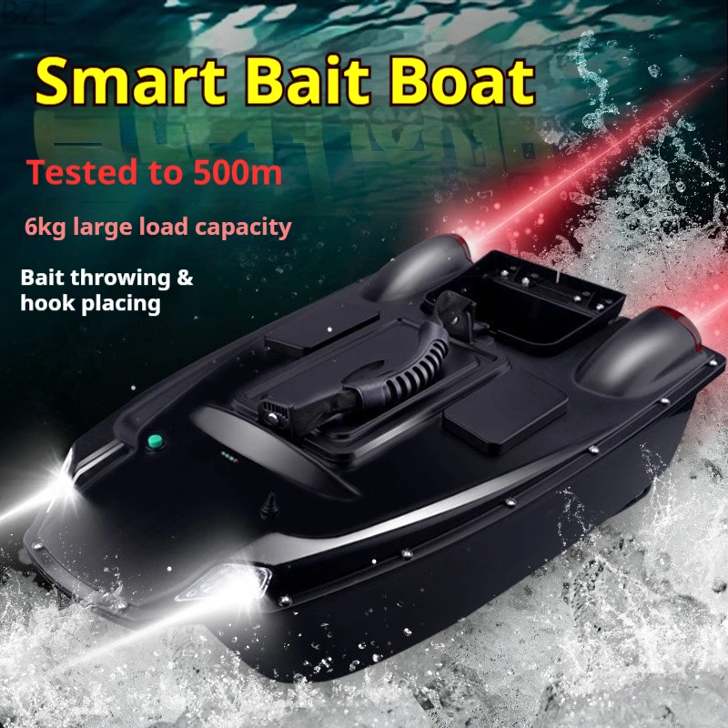 Vissen positionering nestelen boothaak bezorgboot dubbele bak grootschalige vissen krachtige aas nestingandremote controle