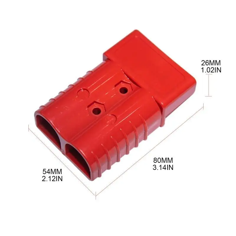 31BC Motorcycle Plug Connectors 175 Amp Power Tool Plug Adapter for Anderson-Recovery Winch Trailer Forklift Impact‑resistant view 6