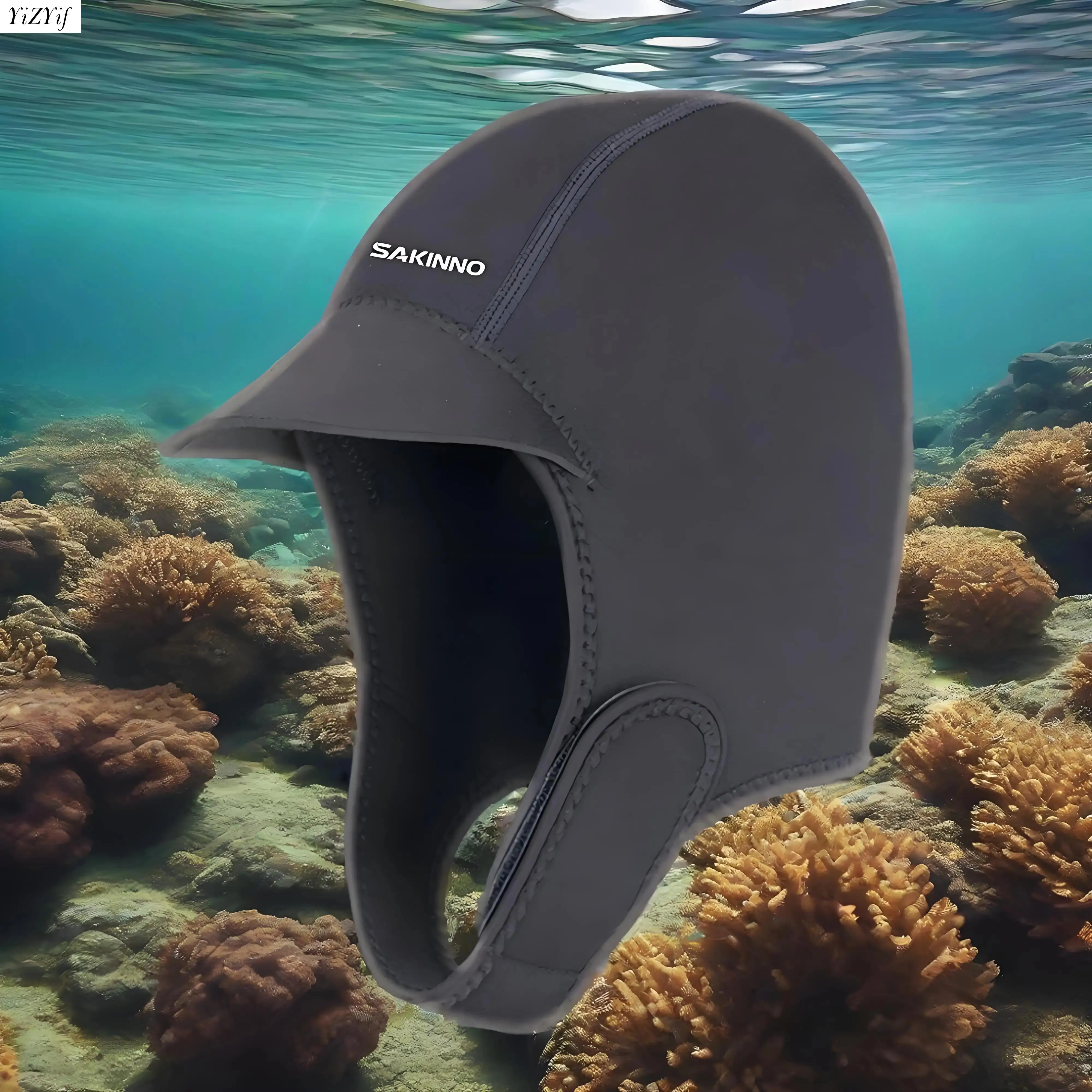 

Neoprene Swim Thermal Hood Cap Underwater Hat Unisex Swimwear Equipment Hood Caps Snorkeling Head Cover Swim Water Sports Gadget