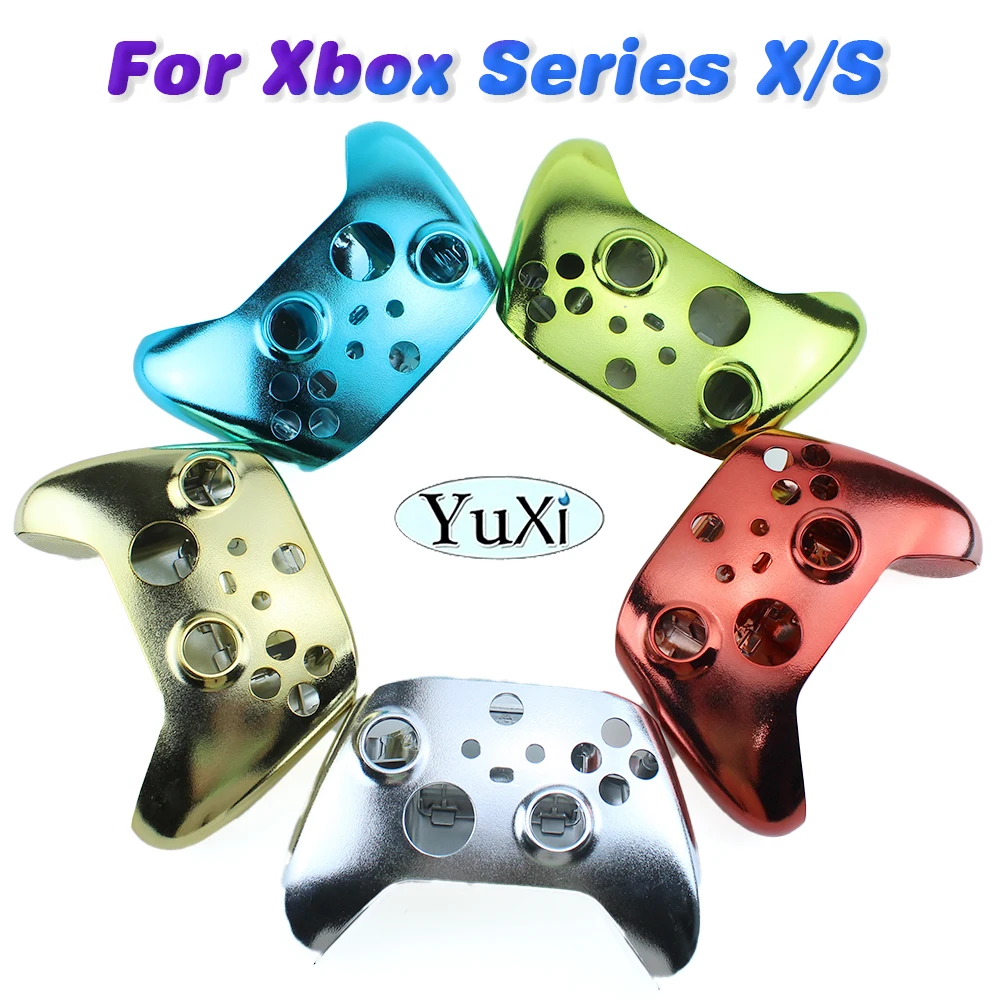 

1Pcs Replacement Housing Shell For Xbox Series X S Controller Front Back Case Top Bottom Shell Plating Faceplate Cover