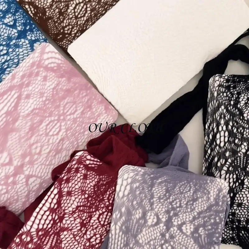 النساء شأن السمكة السمكة الجوارب الساحلية الشرير زهرة الدانتيل الحزام الحزام الجوارب جوارب Y1AC