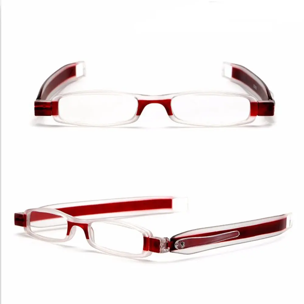 Grandmother Ultraportability +1.0 +1.5 +2.0 +2.5 +3.0 +3.5 +4.0 Rotation Mini Slim Glasses Reading Eyeglass Spectacles