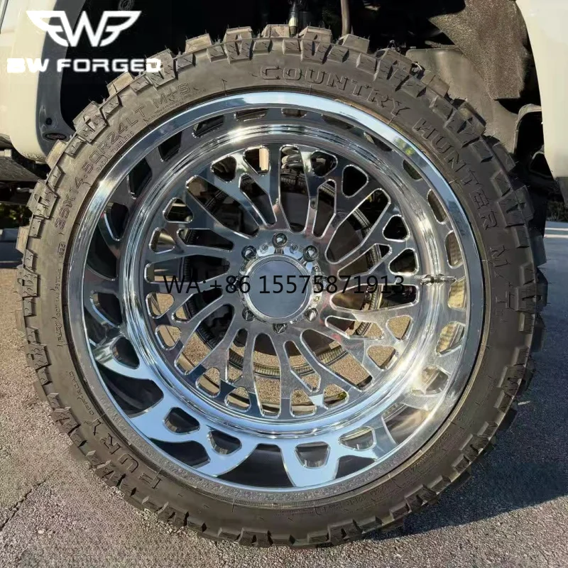

Custom Deep Dish Wheel 24x12 24x14 Forged 6x139.7 6x5.5 8x6.5 8x170 8x180 Truck Wheels 20x10 22x12 22x14 Super Single Rims