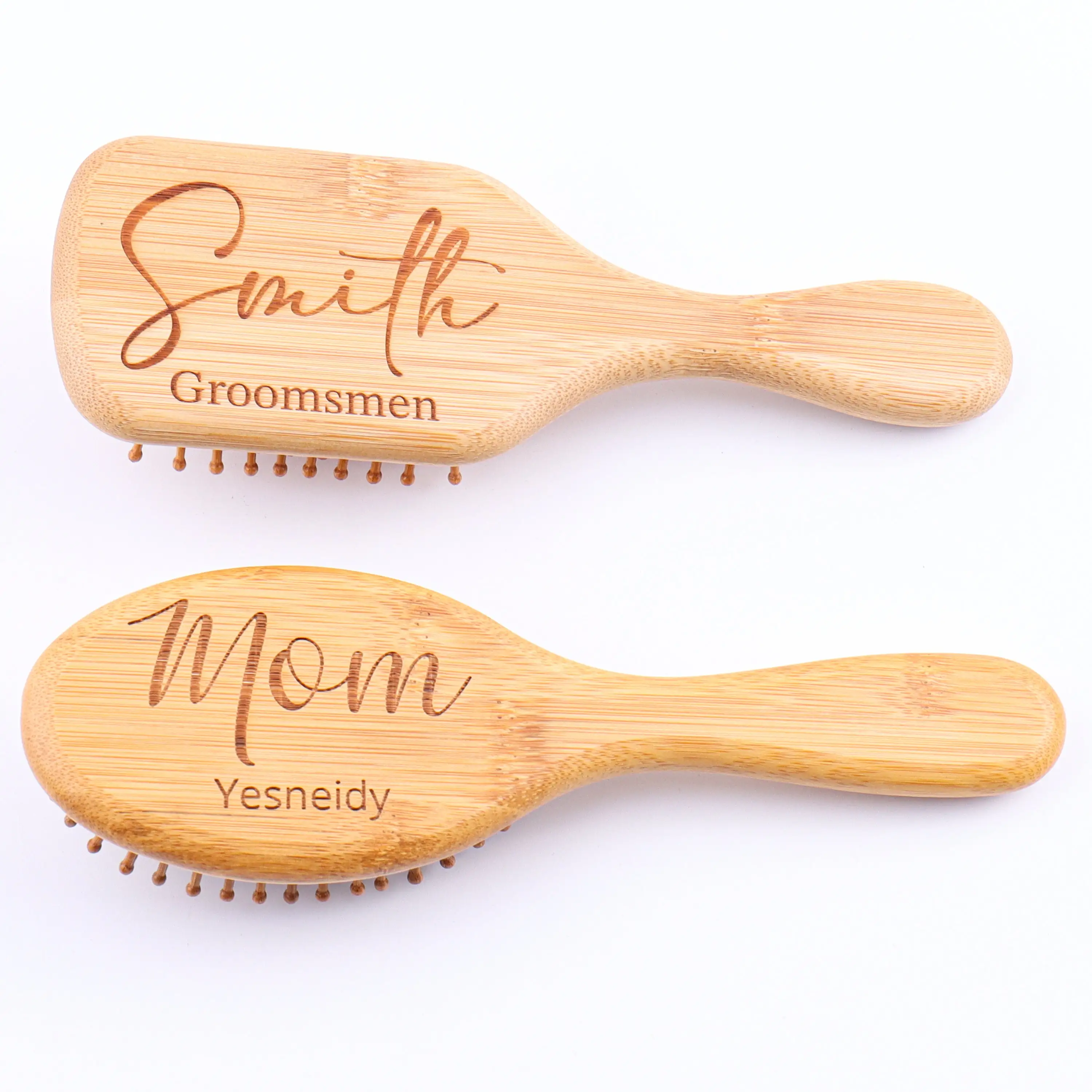 Spazzola per capelli in legno personalizzata pettine con nome personalizzato proposta Souvenir regalo per la festa di compleanno di nozze regalo di