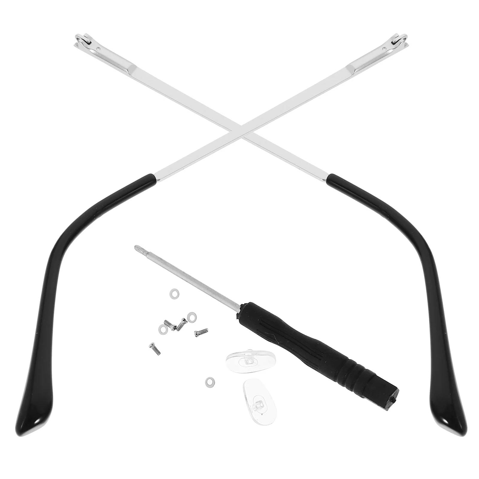 1 Pair of Glasses Parts Replacements Universal Glasses Temples Eyeglasses Repair Legs glasses arm replacement