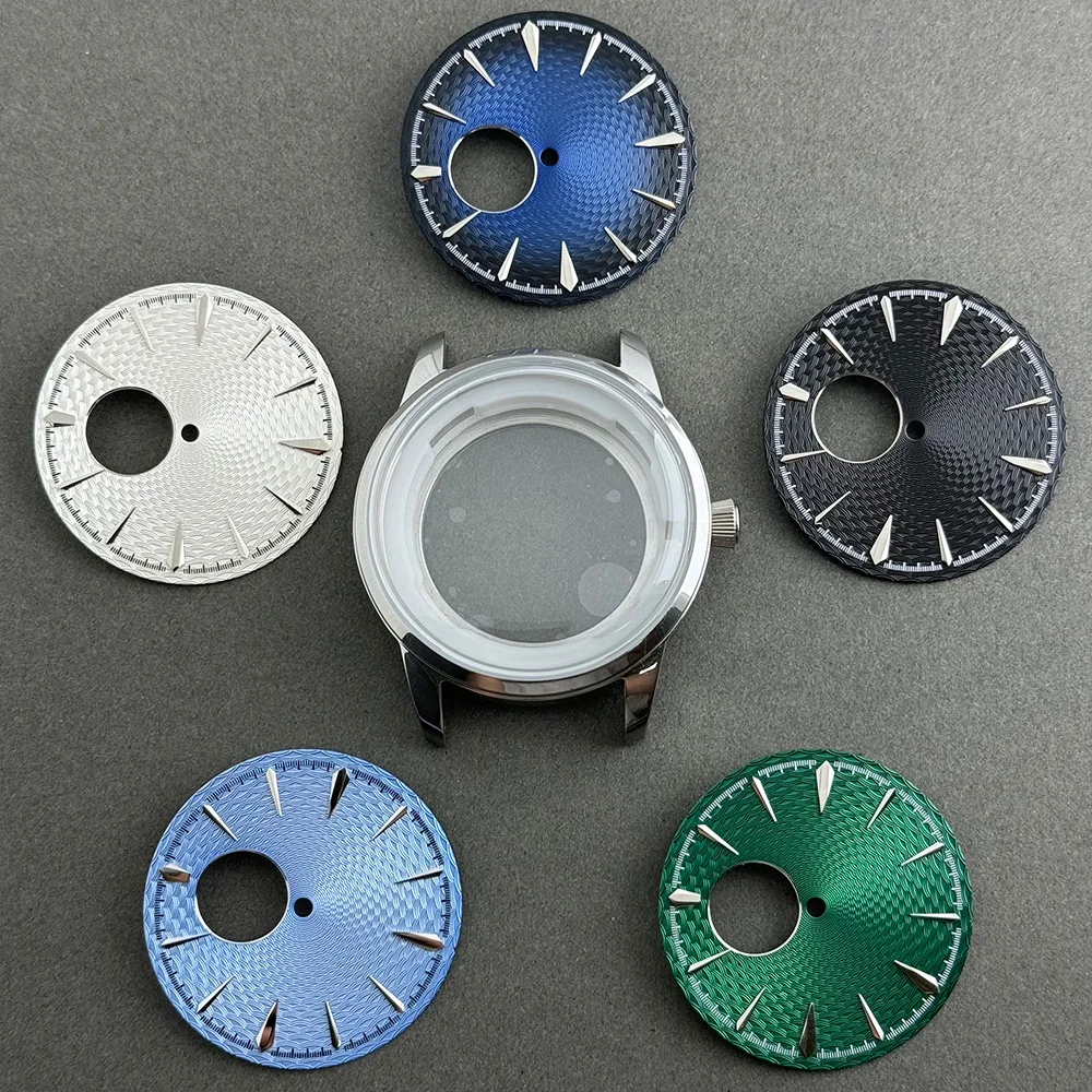 

40.5mm NH38 Case 35mm Dial Men Watch Hollowed Out Stainless Steel Waterproof Case For NH38 Movement ﻿