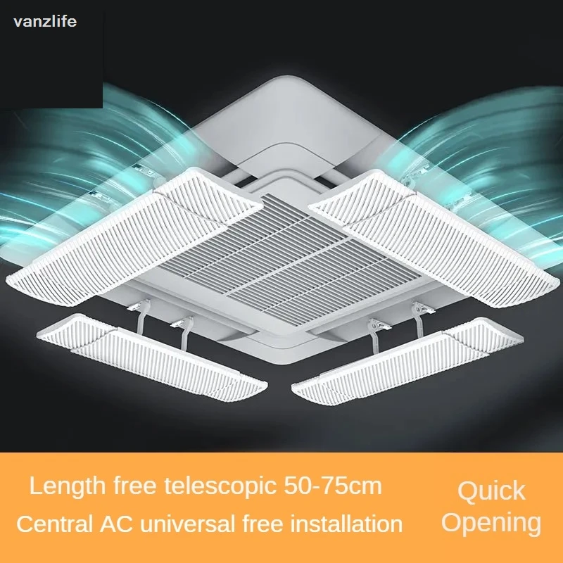 

Центральный кондиционер, лобовое стекло, воздухозащитный приспособление, потолочная подвесная розетка переменного тока, дефлектор, кассета с защитой от прямого выдувания, универсальная