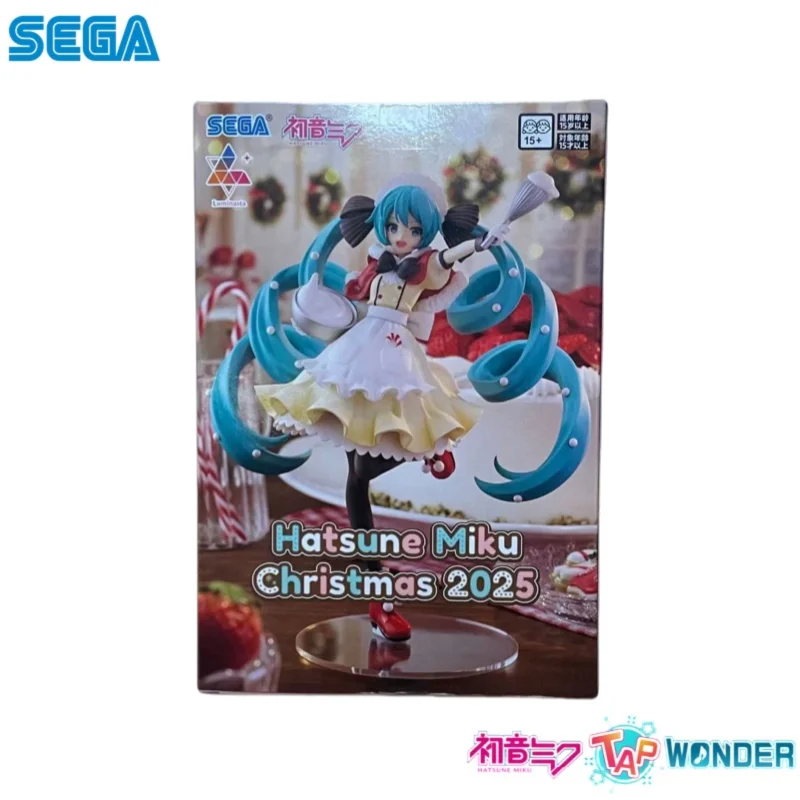En Stock Sega Original Luminasta Hatsune Miku Hatsune Miku figura de acción modelo muñeca nuevo juguetes en caja modelo garaje