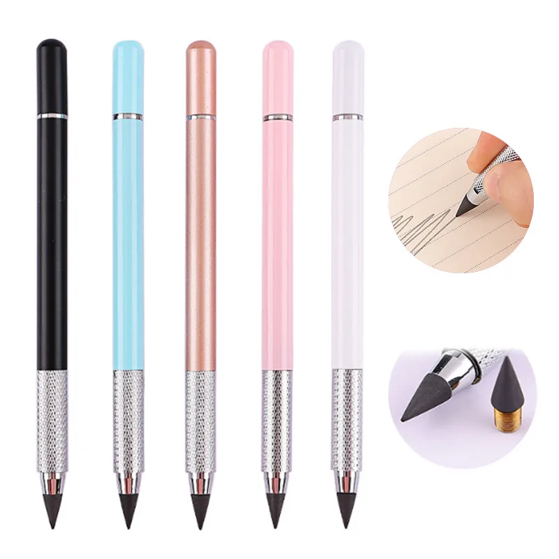 

20Pcs Inkless Everlasting Pencil Replaceable Nibs Erasable Pencils