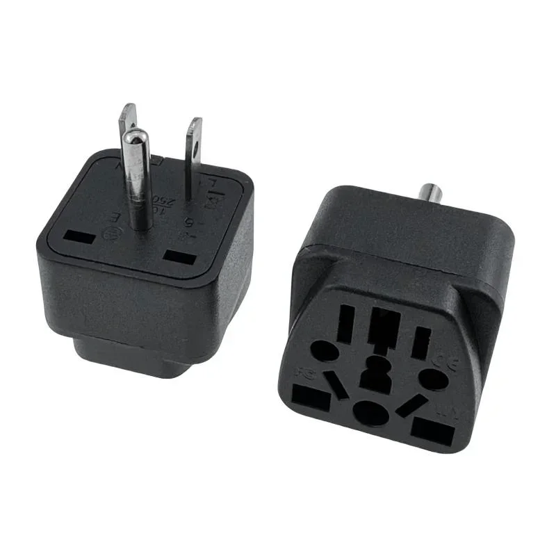 New Universal German Russia AU UK Kr EU to US AC Power Socket America Plug USA Travel Charger Japan Adapter Converter Type B 10A