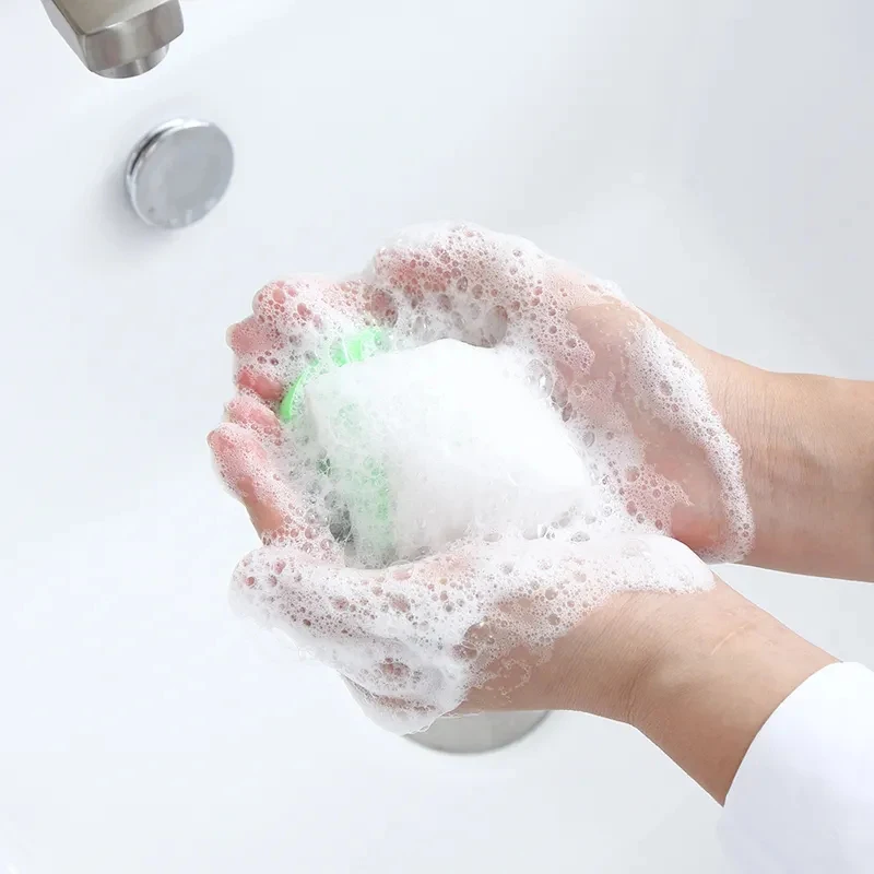 2024 New Large-sized Soap Bubble Bag 9x15Cm Shower And Shower Cleaning Products Portable Soap Net For Household Use