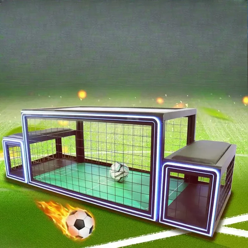 

Under the table football machine sports game equipment interactive warm-up activity props real double play football table