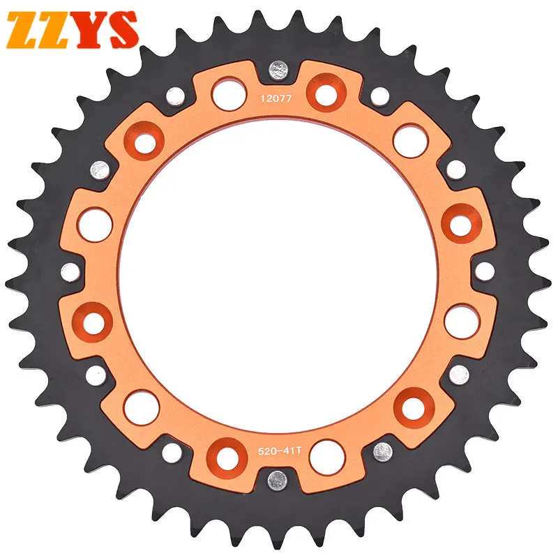 520 40T 41T 42T 45T 48T 50T 52T Rear Sprocket Gear Wheel For KT EXC300 Erzbergrodeo 2023 300 EXC TPI Erzberg Edition 2020-2022